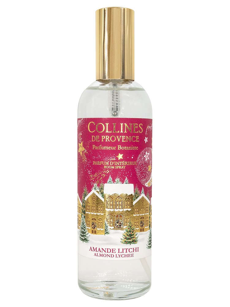 Collines de Provence Parfum pour Intérieur 100 ML - Parfum : Amande Litchi